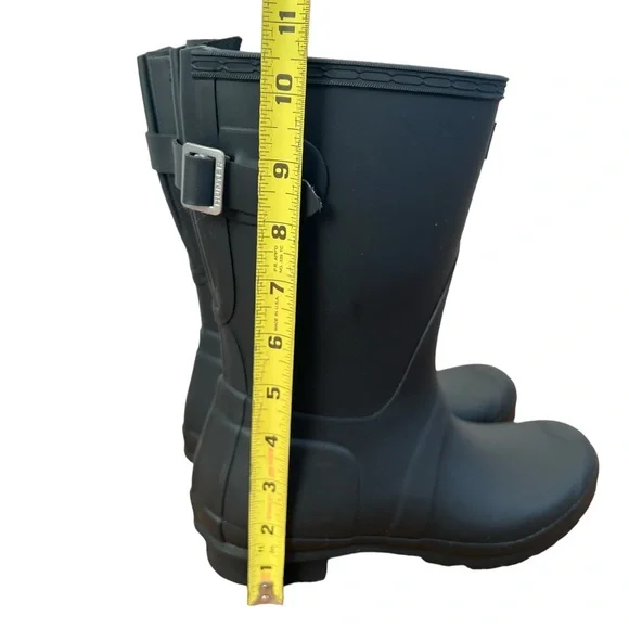 Hunter Footwear Women's Original Short Back Adjustable Rain Boots Size 7 - Picture 6 of 11